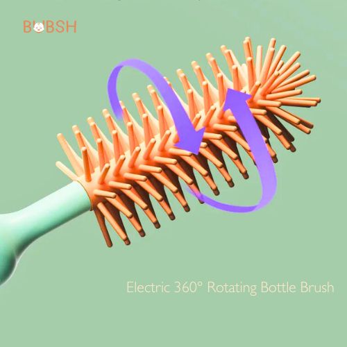 Bubsh electric 360° Rotating Bottle Brush